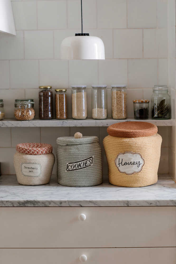 BASKET COOKIE JAR - Image 2