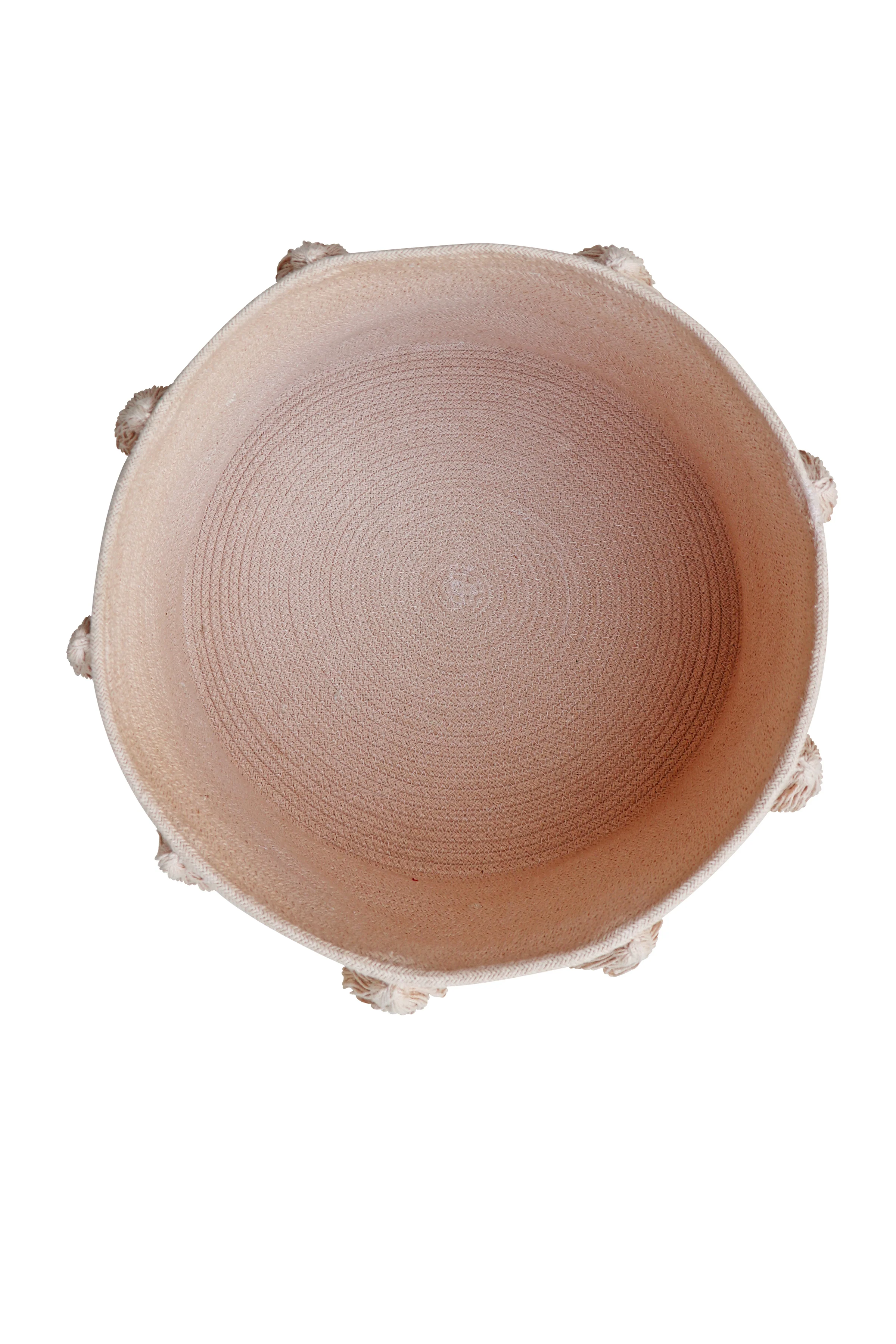 Basket New Tassels Rose - Image 3