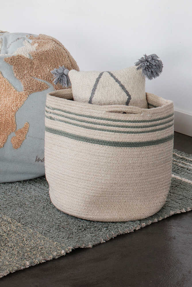 BASKET TWIN VINTAGE BLUE - Image 2