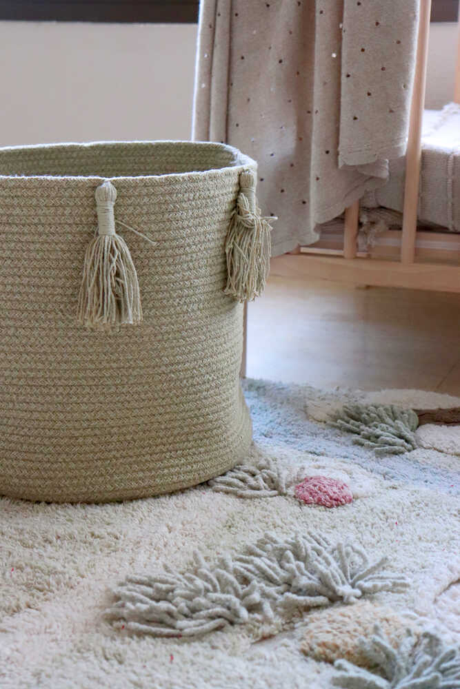 BASKET WOODY OLIVE - Image 3