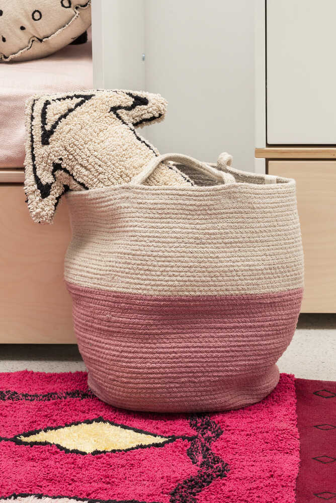 BASKET ZOCO ASH ROSE-NATURAL - Image 4