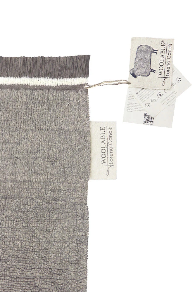 WOOLABLE RUNNER RUG STEPPE - SHEEP GREY - Image 4