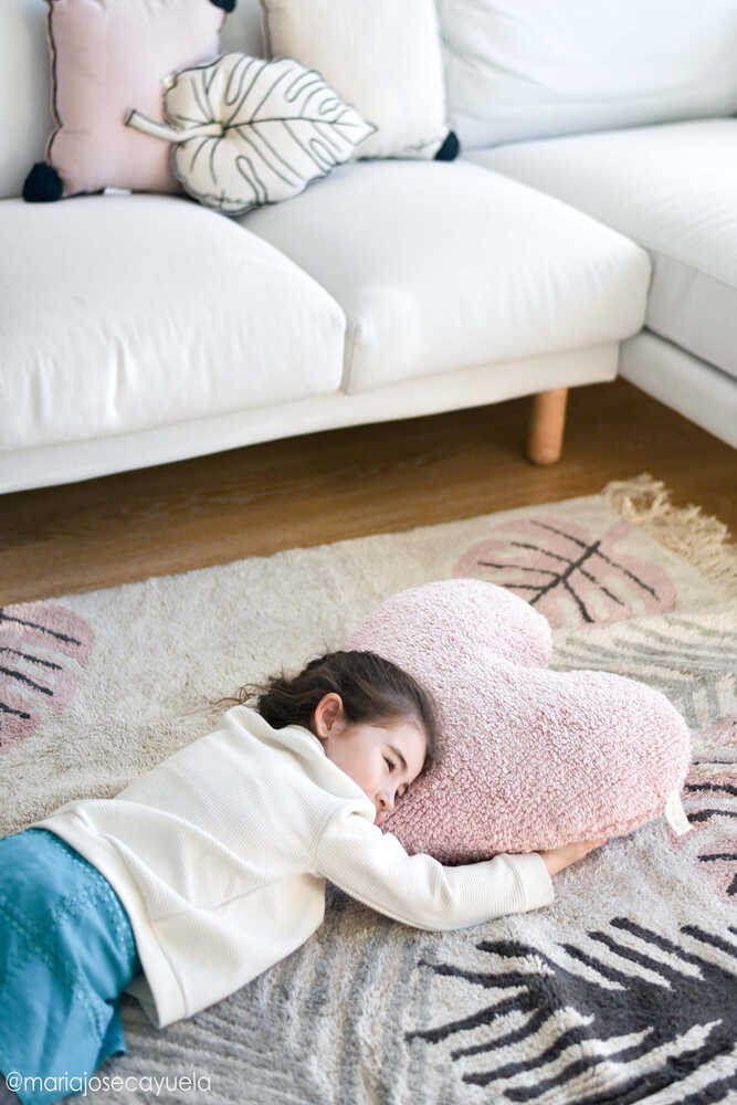 CUSHION HEART PINK - Image 2