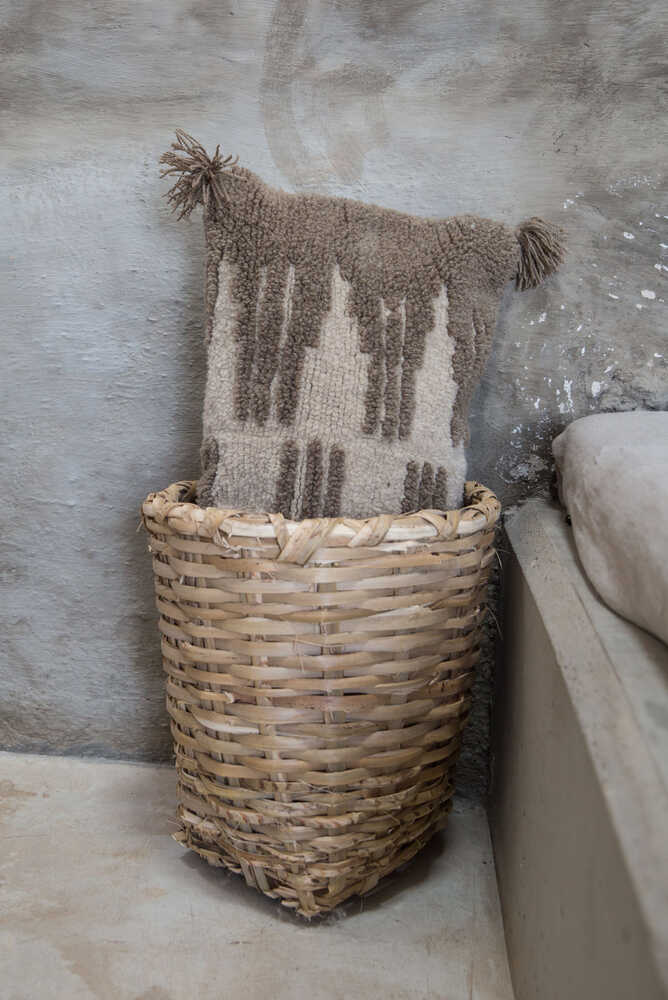 CUSHION ZAGROS BROWN-SEASHELL - Image 4