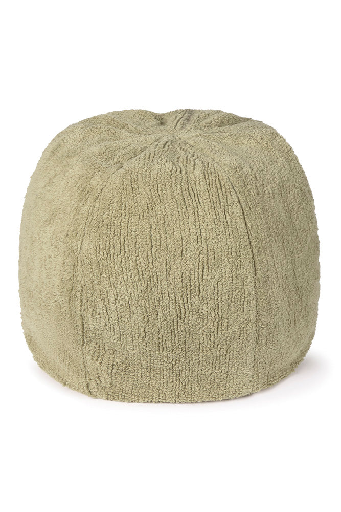CUSTOM POUF DARK OLIVE