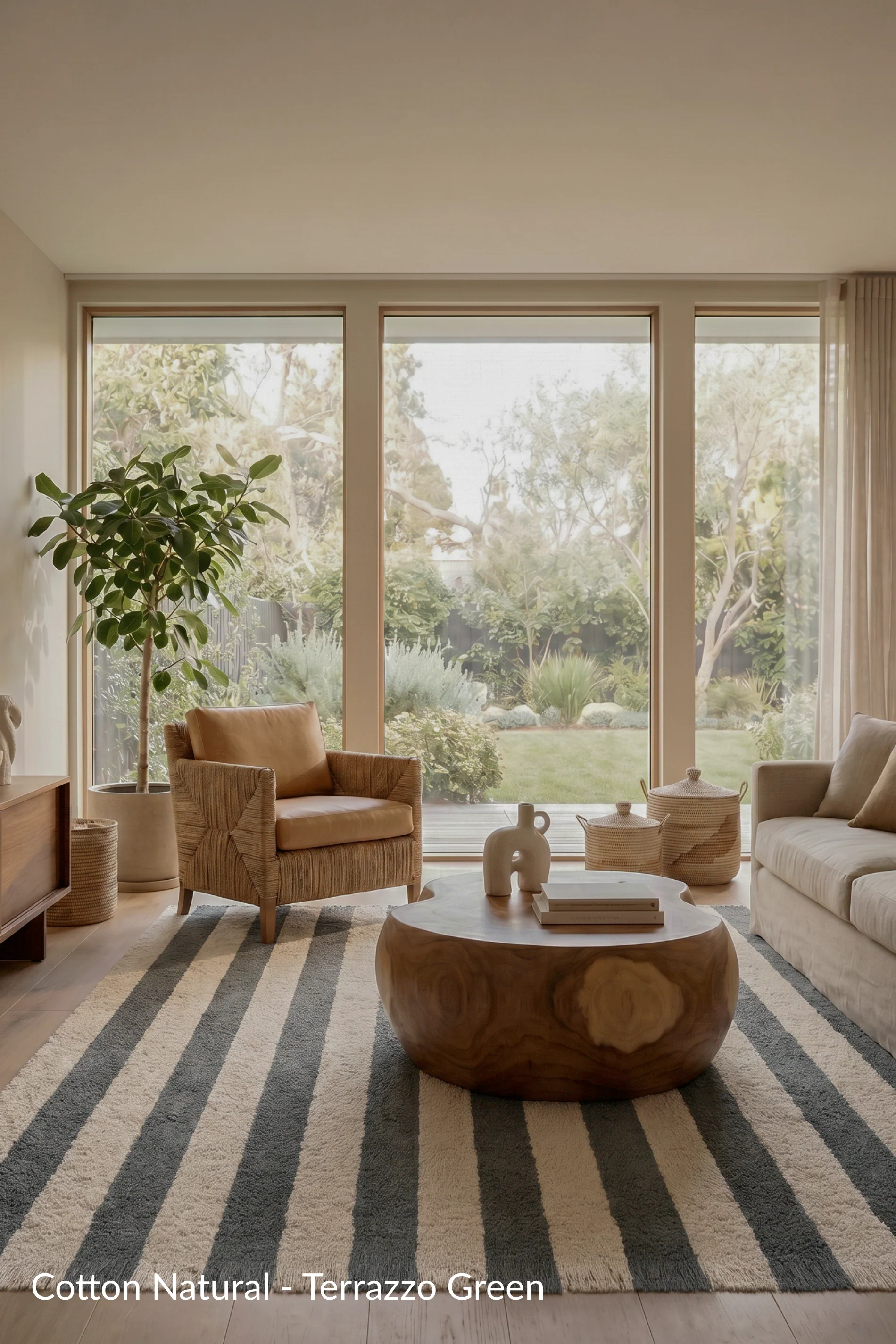 CUSTOM STRIPED RUG - Image 2