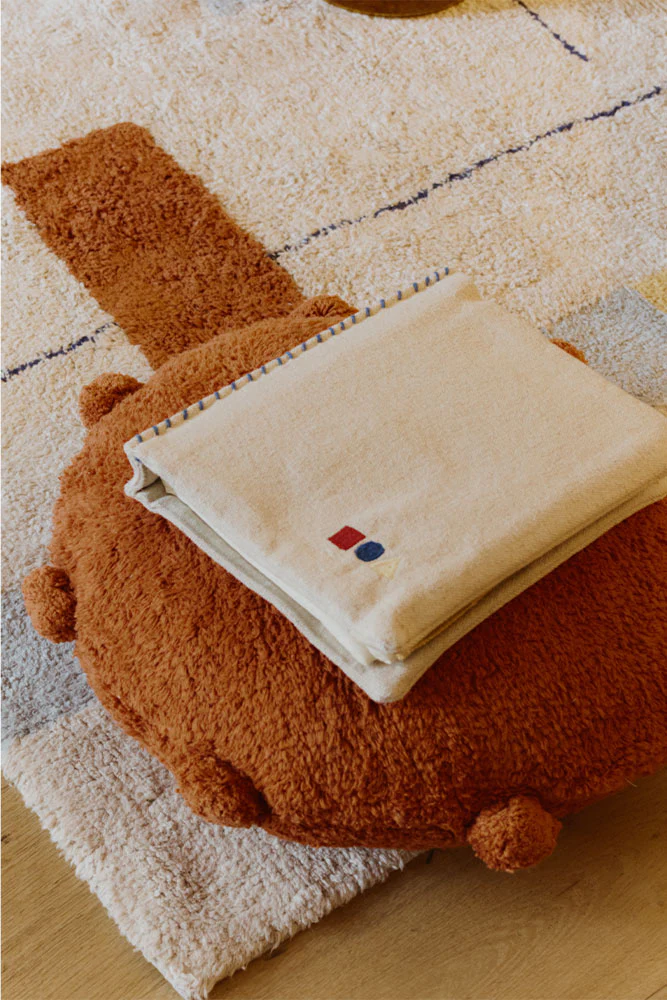 FLOOR CUSHION BUBBLY TERRACOTA - Image 2