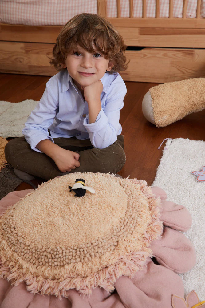 Floor cushion Pink Daisy - Image 5