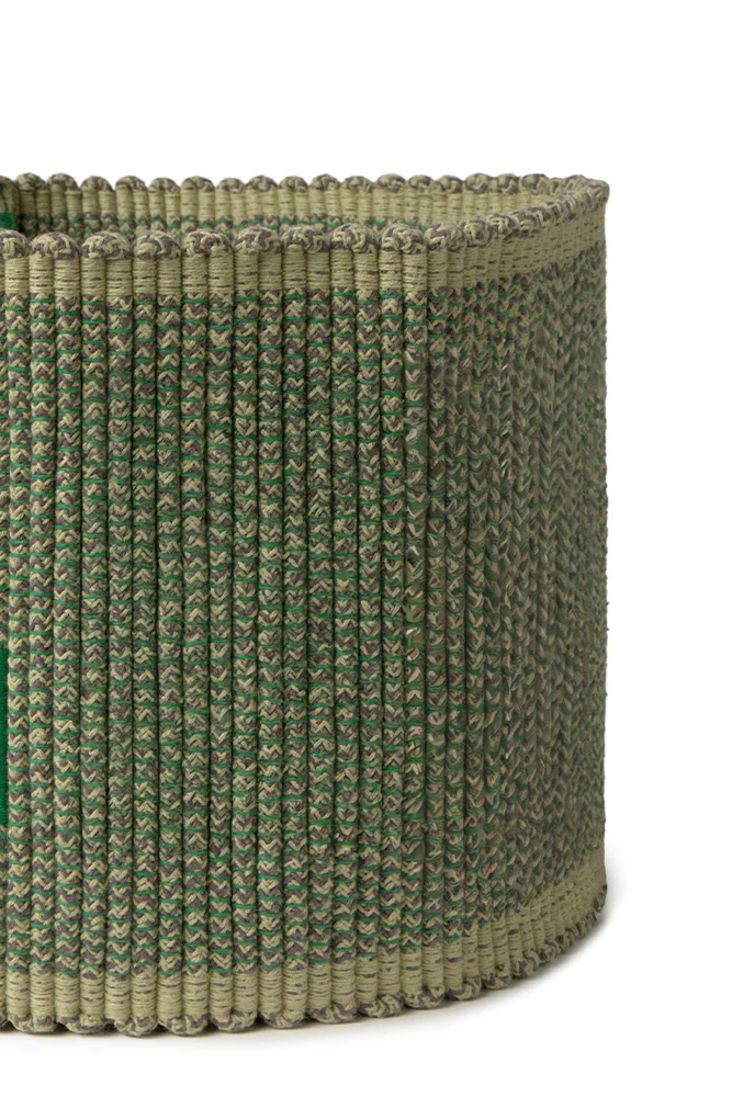 HANDLOOM BASKET VERTICAL MONSTERA - Image 4