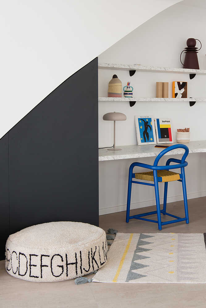 POUF ABC NATURAL/BLACK - Image 5
