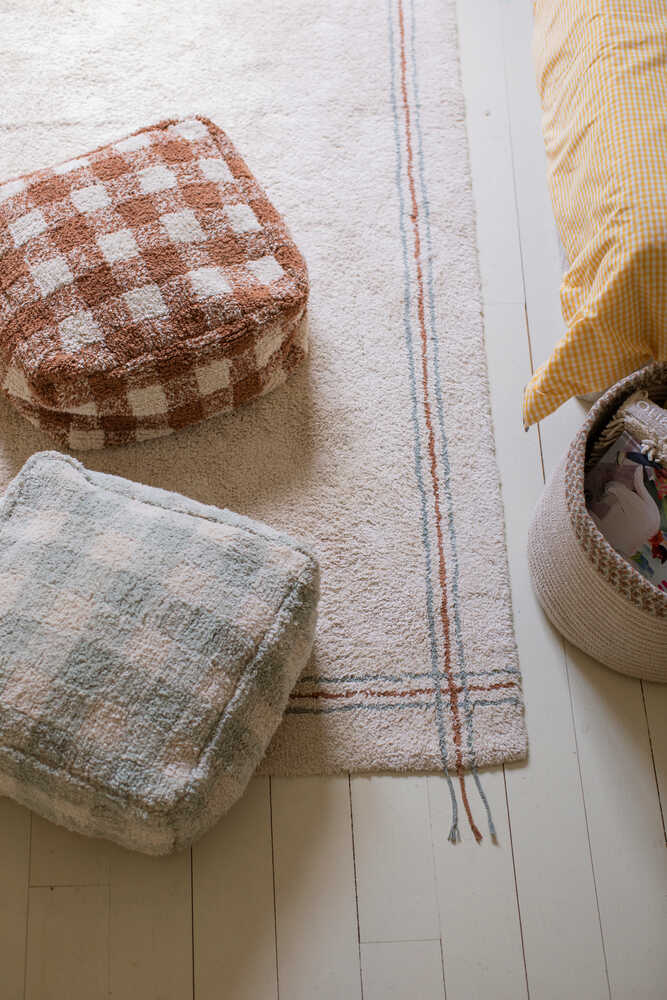 POUF VICHY BLUE SAGE - Image 2