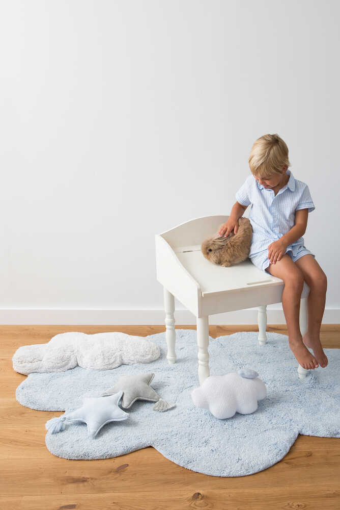 WASHABLE RUG PUFFY DREAM BLUE - Image 4