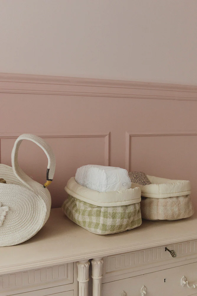 QUILTED BASKET MATCHA - Image 2
