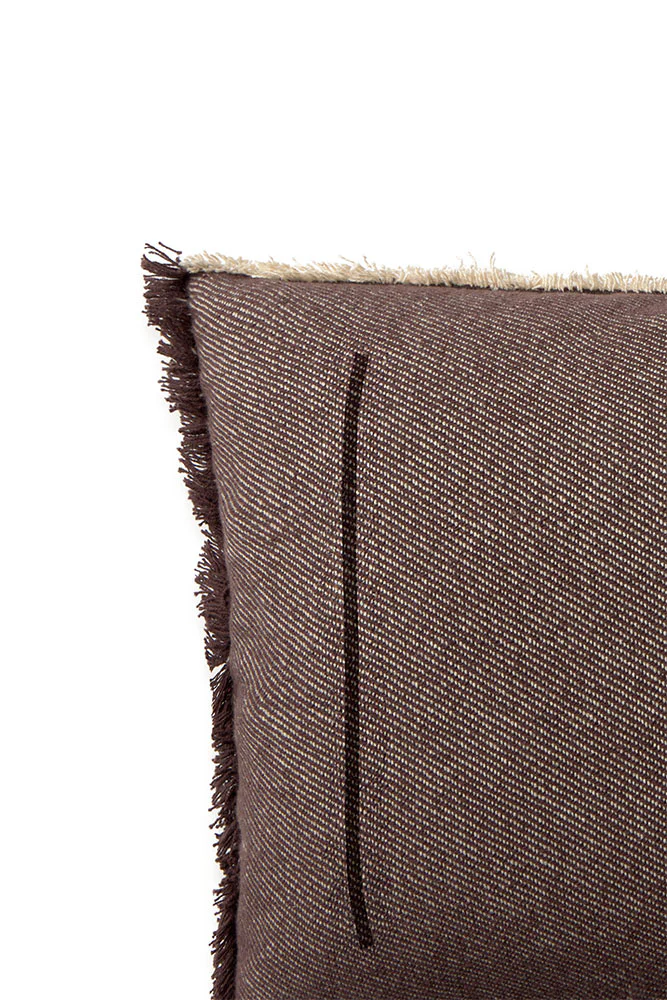 RECTANGULAR CUSHION VERTICAL COFFEBEAN - Image 6
