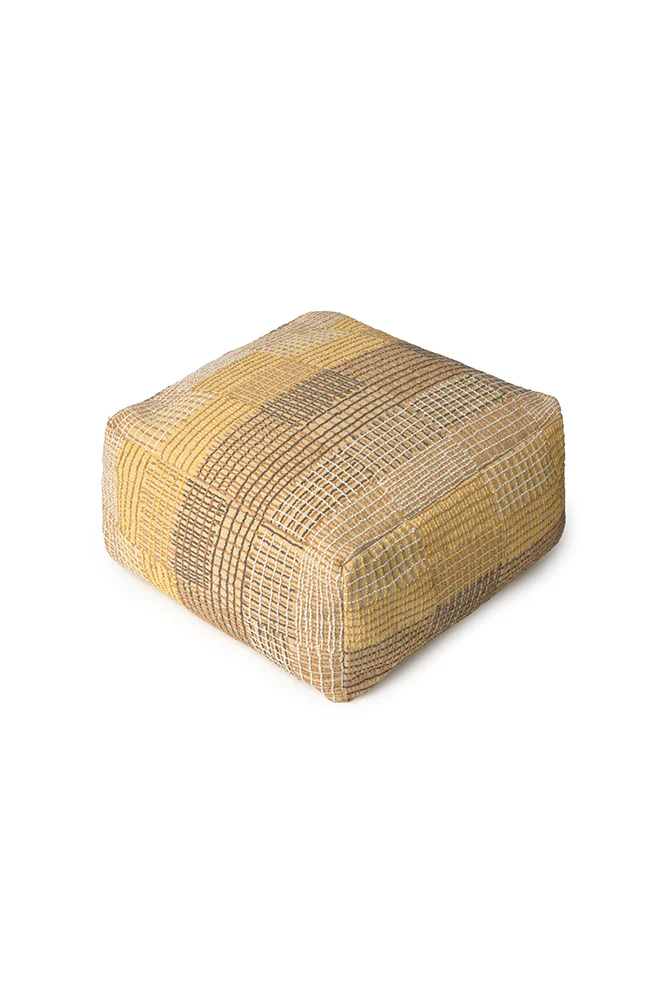 REVERSIBLE CITY POUF OCHRE - Image 5