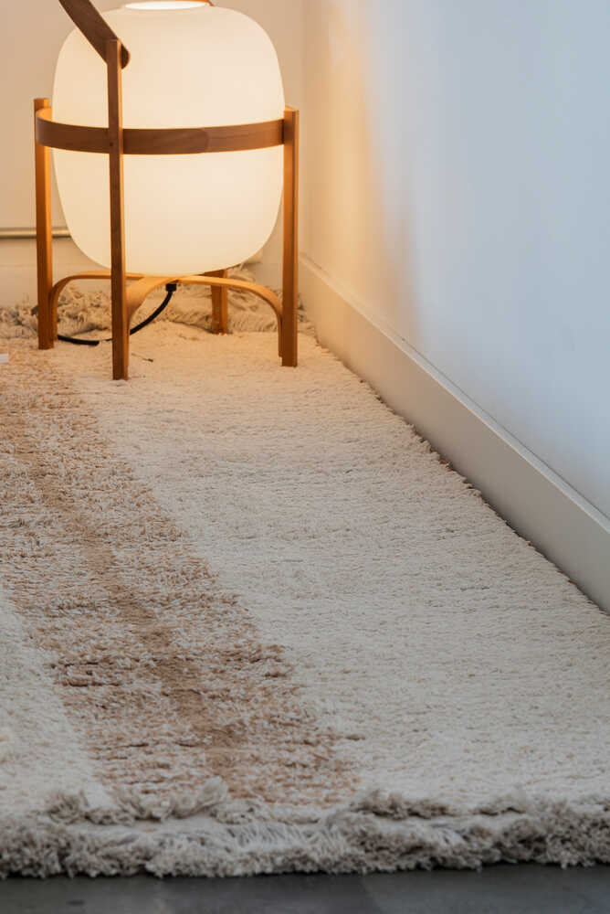 REVERSIBLE WASHABLE RUNNER RUG DUETTO TOFFEE - Image 3