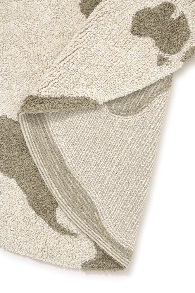 RUGCYCLED WASHABLE RUG WORLD MAP - Image 7