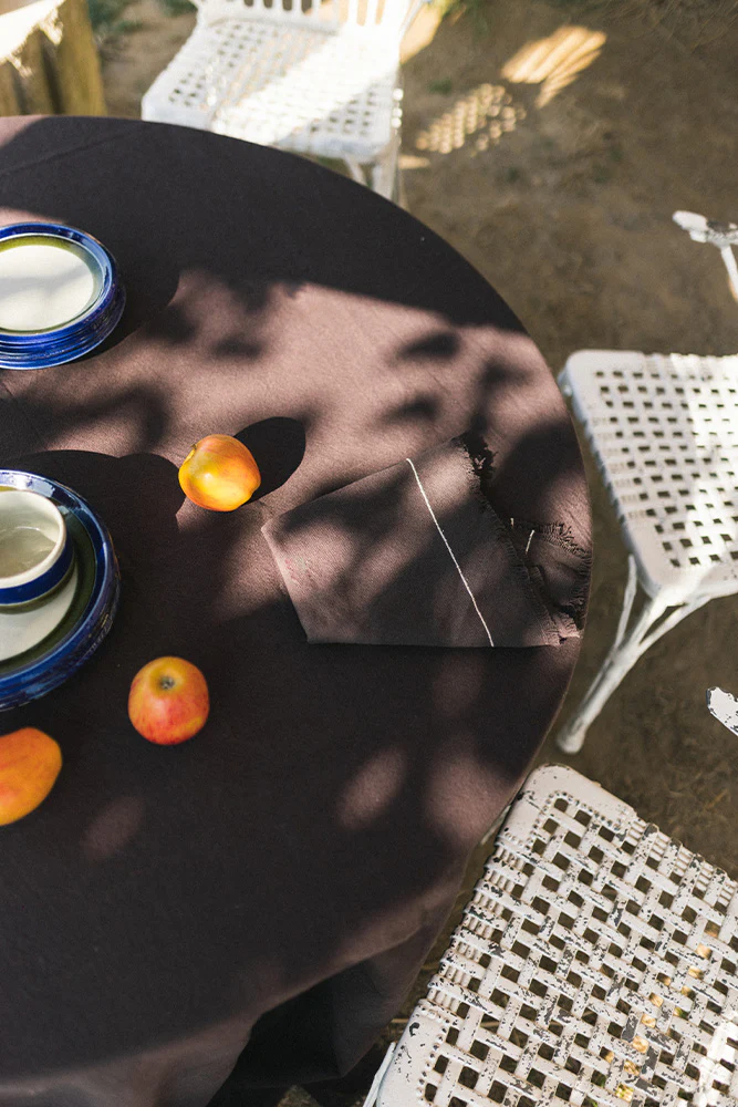 HANDLOOM NAPKINS CAFĂ (SET OF 4) - Image 3