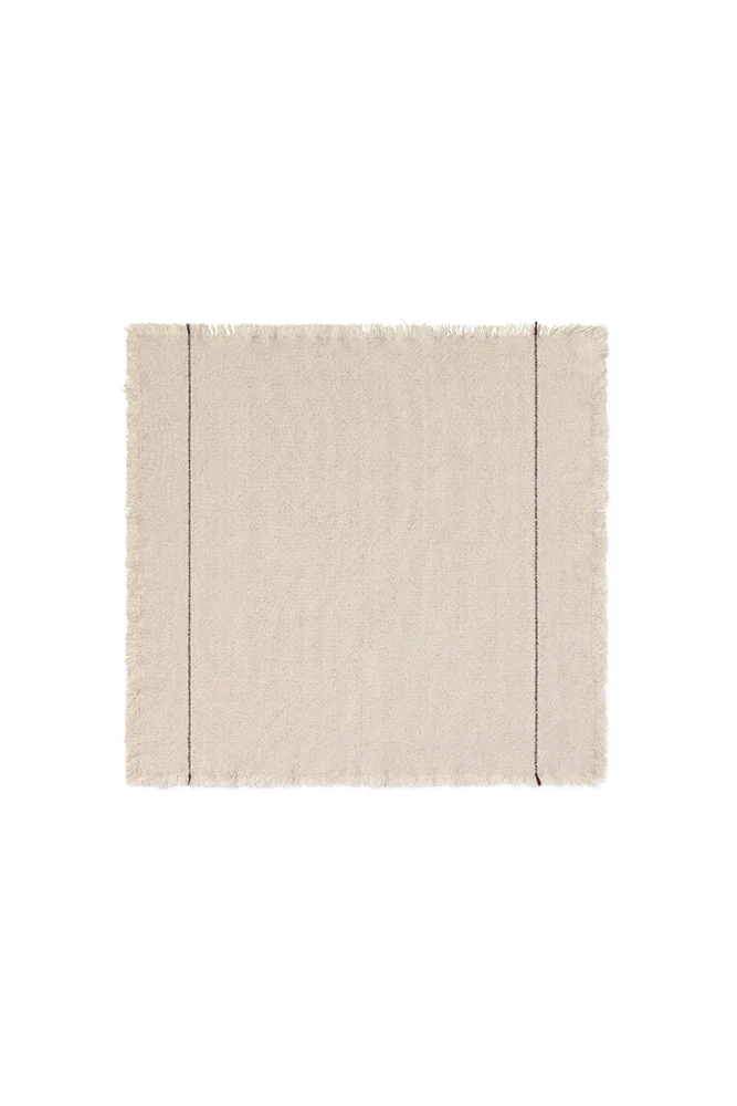 HANDLOOM NAPKINS NATURAL (SET OF 4) - Image 4
