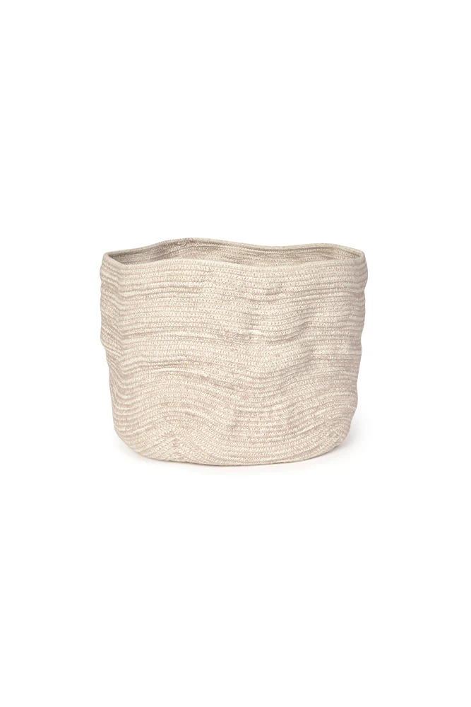 STONEWASHED BASKET TALL NATURAL