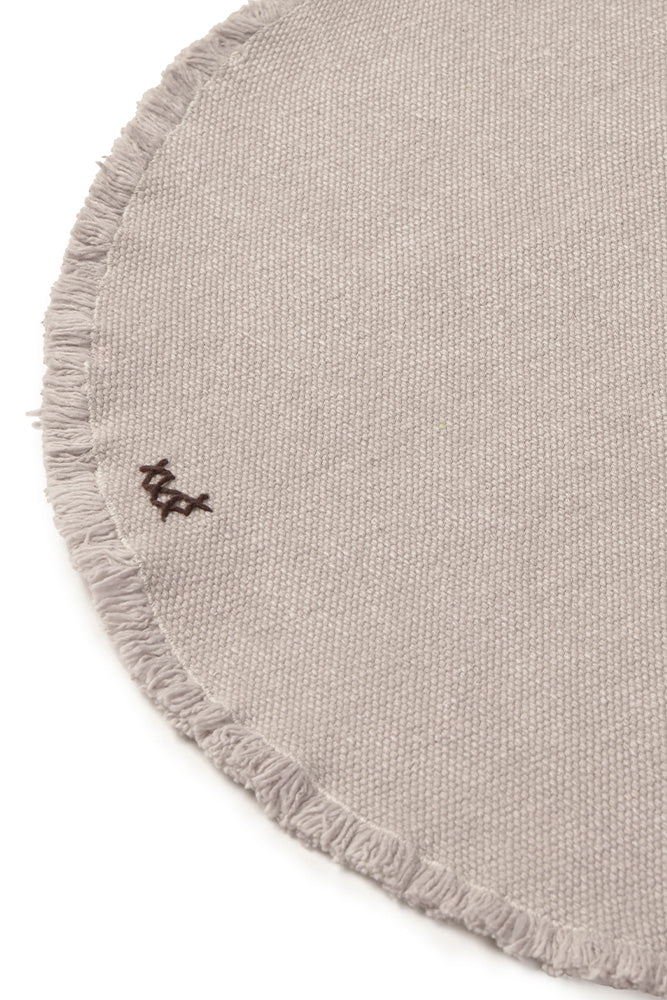 STONEWASHED PLACEMATS AND COASTERS NEW GREY (SET OF 2) - Image 3