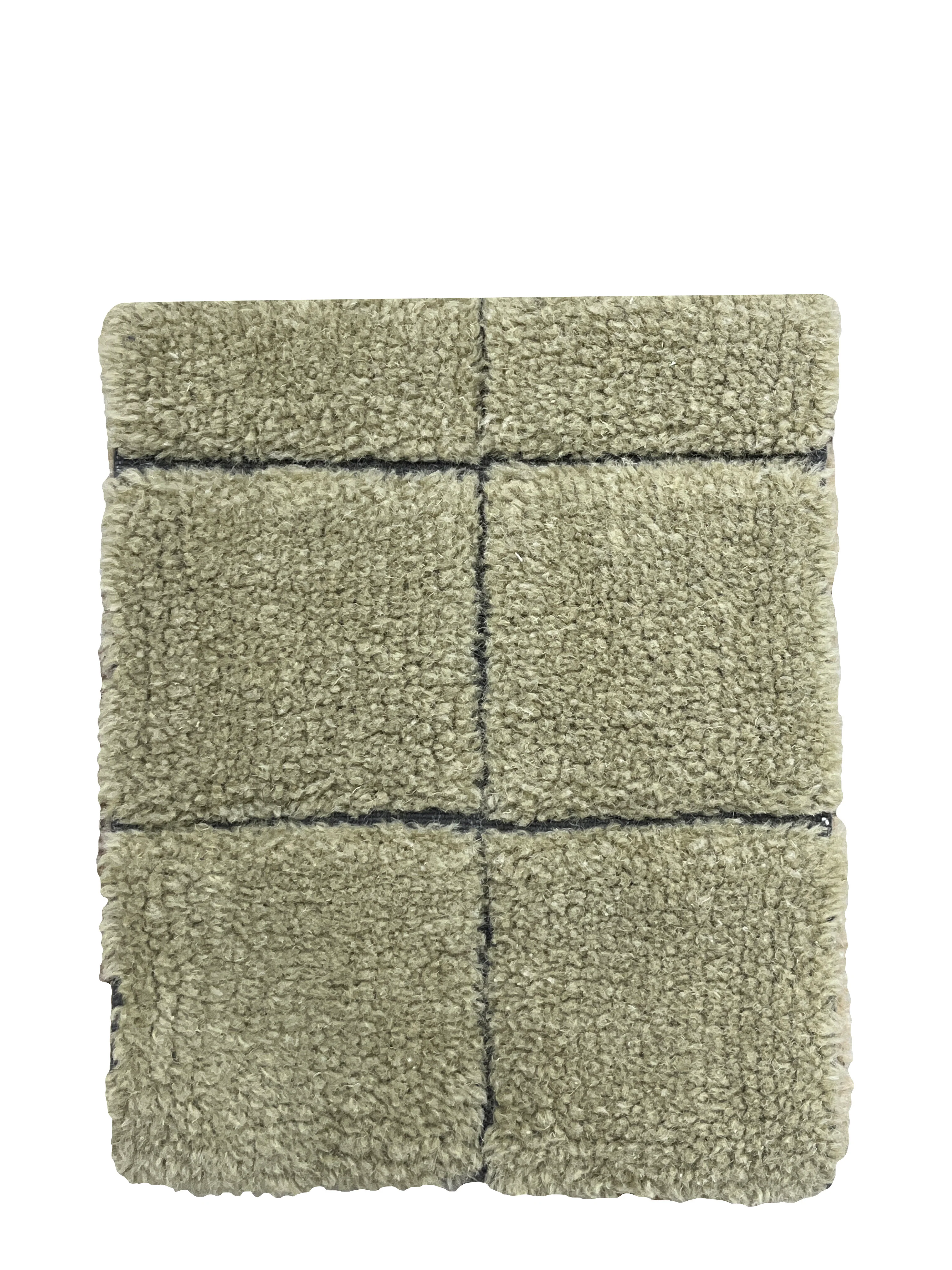 Swatch Woolable rug Mosaic Moss