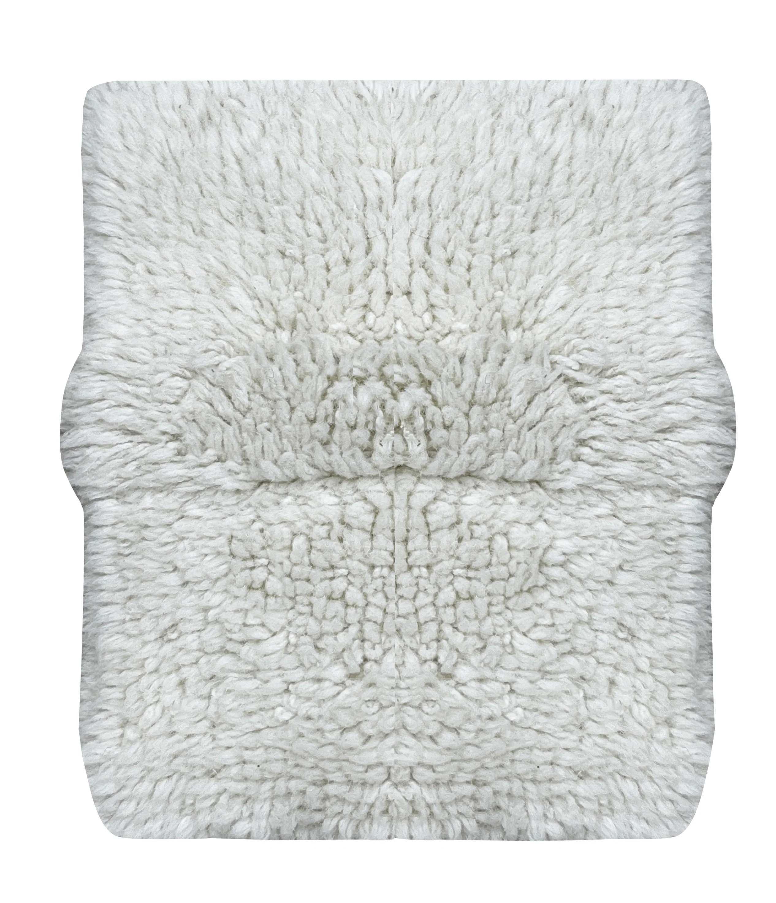 Swatch Woolable rug Tundra - Sheep White