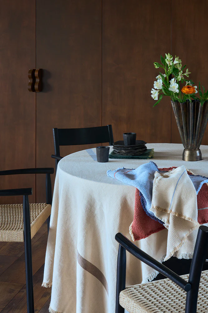 TABLECLOTH VERTICAL NATURAL - Image 2