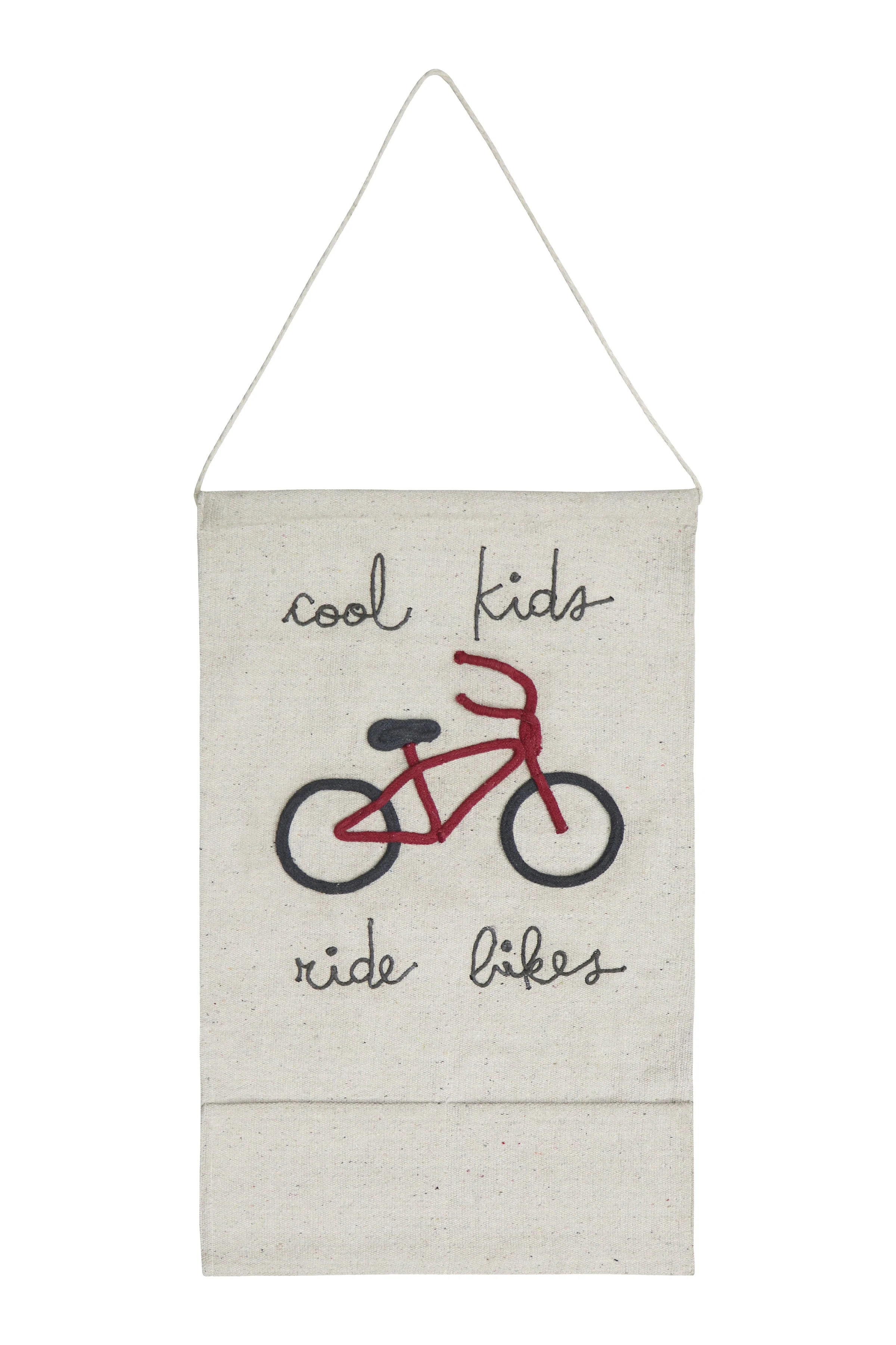 WALL POCKET HANGING COOL KIDS RIDE BIKES