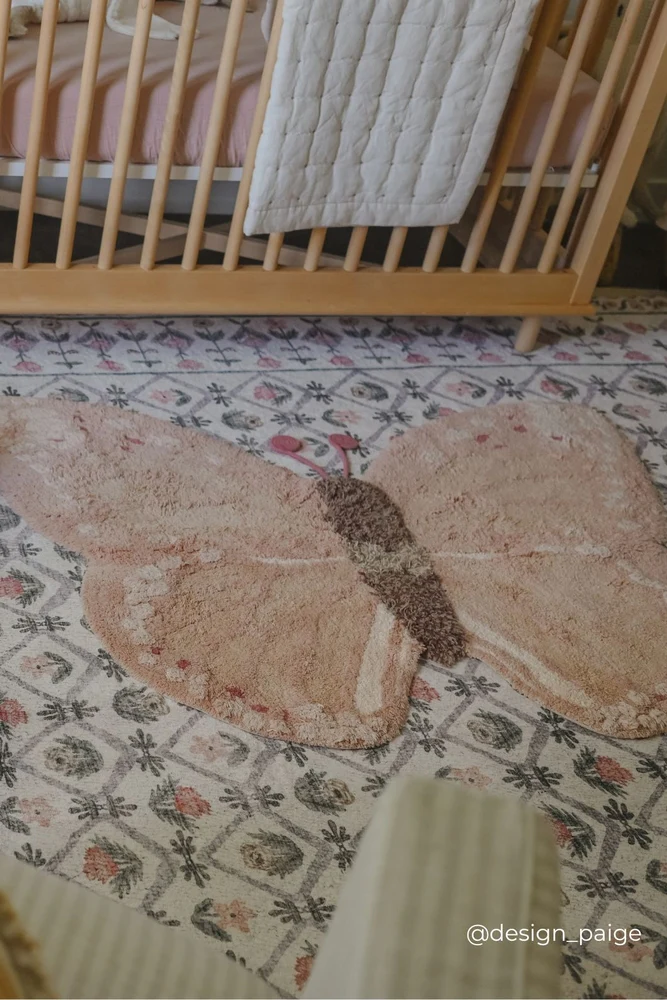 WASHABLE ANIMAL RUG BABY BUTTERFLY - Image 9