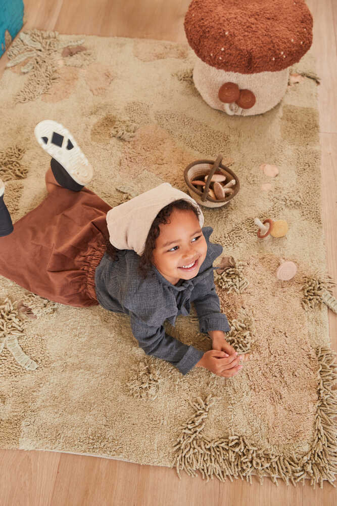 WASHABLE PLAY RUG MUSHROOM FOREST - Image 5
