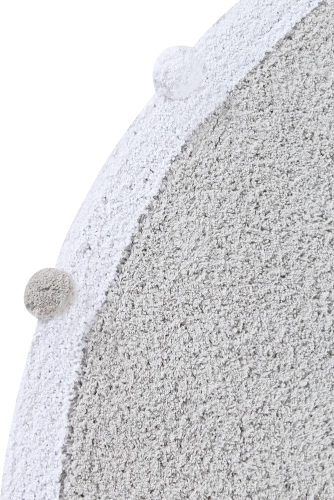 WASHABLE RUG BUBBLY LIGHT GREY - WHITE - Image 5