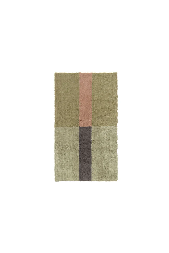 Wool rug Chroma Dusty Pink