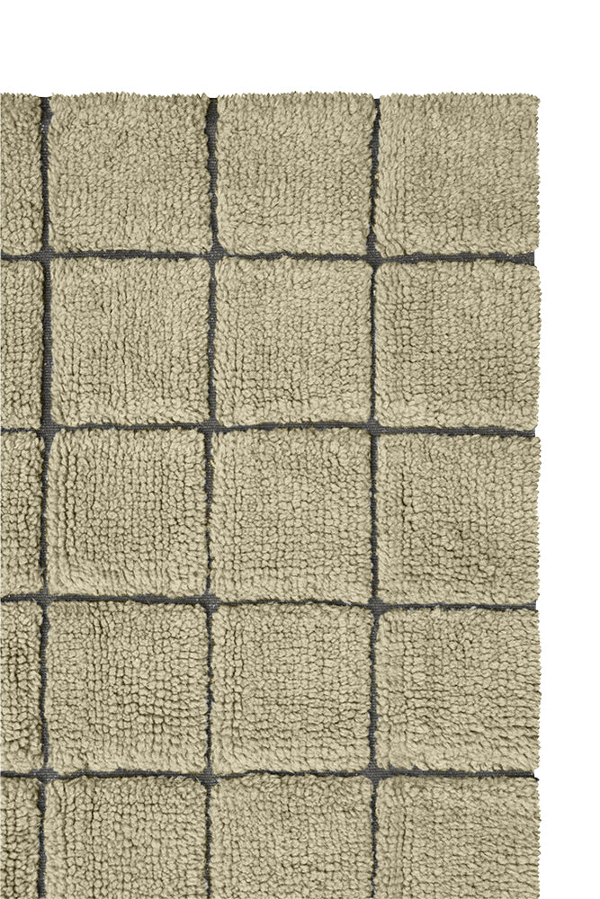WOOL RUG MOSAIC MOSS - Image 4