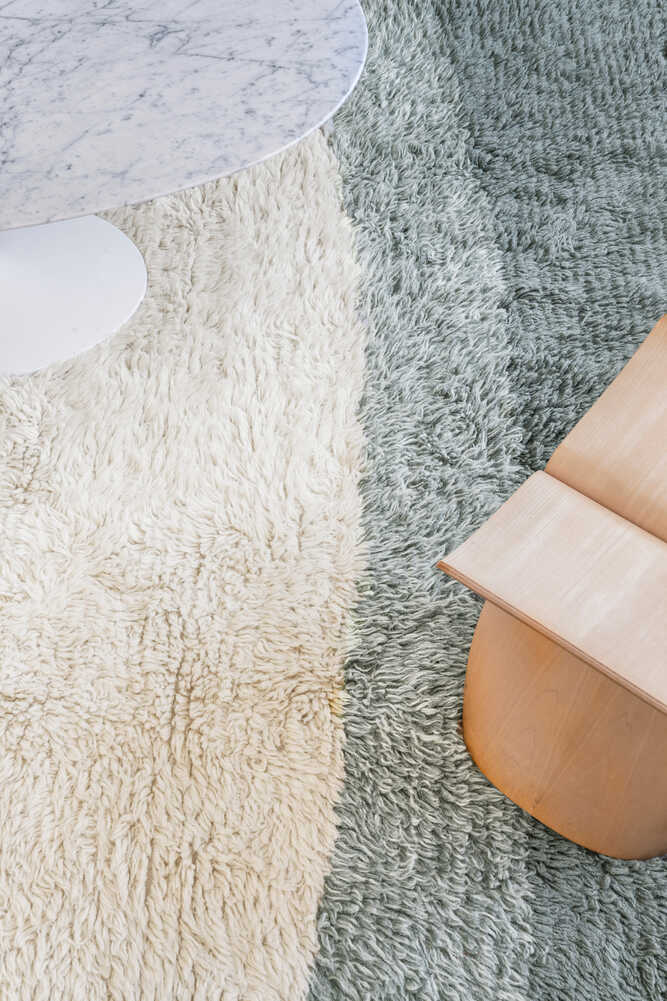 WOOLABLE RUG INTO THE BLUE - Image 3