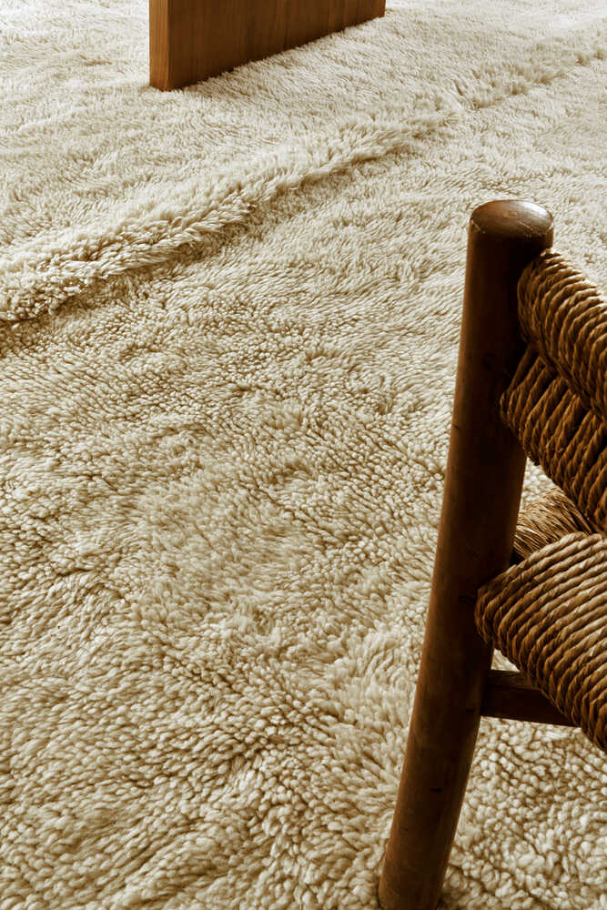 WOOLABLE RUG TUNDRA - BLENDED SHEEP BEIGE - Image 4