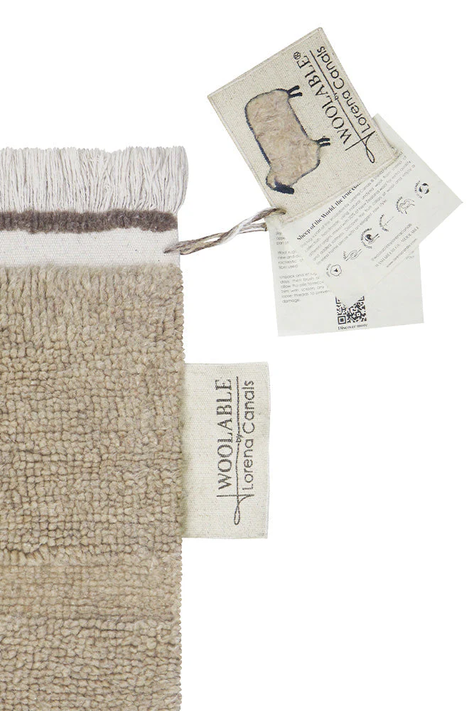 WOOLABLE RUNNER RUG STEPPE - SHEEP BEIGE - Image 6